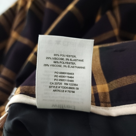 Wilfred Plaid Tie-front Pant - Picture 5 of 8